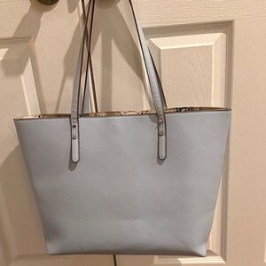 Elegant Pale Blue Tote Bag